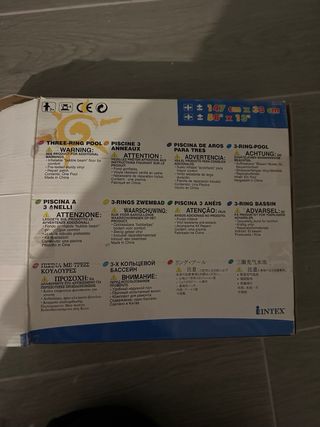 Piscina Hinchable Infantil Intex 147x33cm