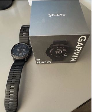 Garmin Fenix 6X Pro Zafiro Negro/Plata