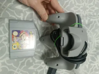 Nintendo 64 Mando + Super Smash Bros