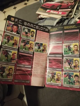 Álbum cromos fútbol LIGA 2002/2003