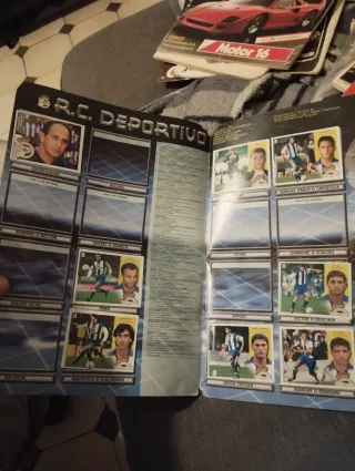 Álbum cromos fútbol LIGA 2002/2003