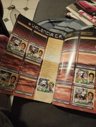 Álbum cromos fútbol LIGA 2002/2003