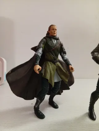 Lotto 3 action figure Legolas Toy Biz 2002