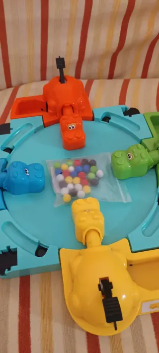 Hipopótamos Comebolas Juego de Mesa