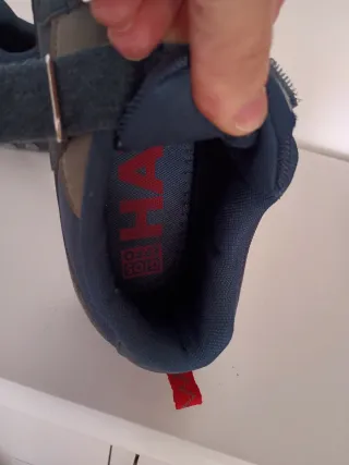 Zapatillas Gioseppo niño azul y gris