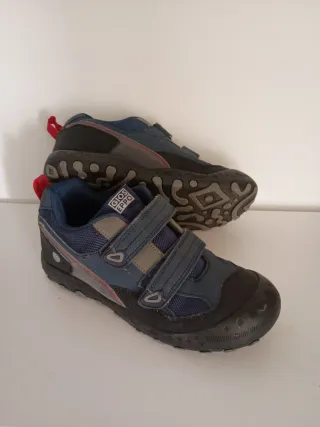 Zapatillas Gioseppo niño azul y gris