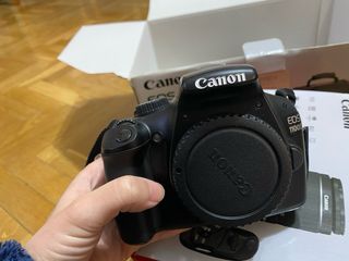 Cámara Canon EOS 1100D + Lente 18-55mm