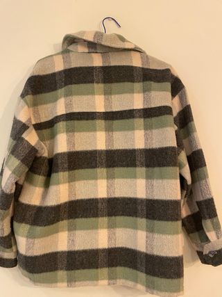 Cazadora Zara cuadros S