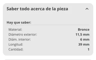 Guías de válvulas Oscaro