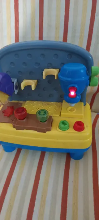 Mesa de trabajo infantil de juguete electrónico