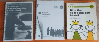 Libros Grado Medio, en APSD. Y Grado superior