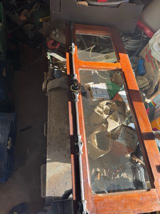 Cierres de ventanas antiguos