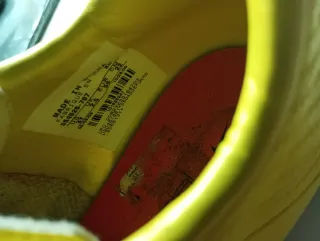 Scarpe Nike calcetto gialle con scatola originale