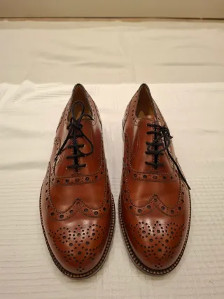 Zapatos Bally Marrones Brogue