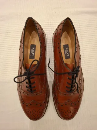 Zapatos Bally Marrones Brogue