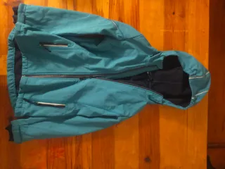 Anorak para nieve azul