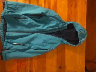 Anorak para nieve azul