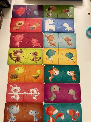 Puzzle Montessori Mom & Baby 28 piezas