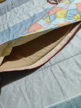 Chichonera y colcha cuna bebé