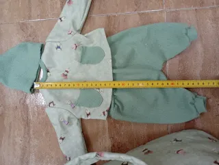 Canasto y traje bebé reborn