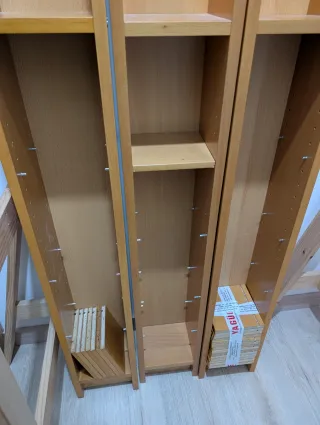 Estanterías CDs IKEA Madera