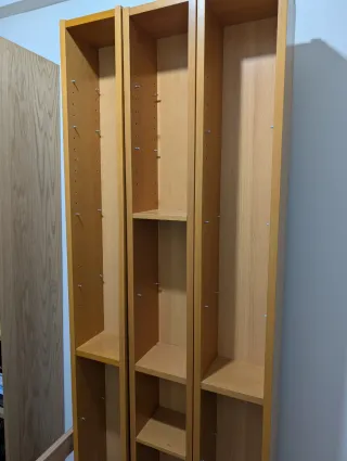 Estanterías CDs IKEA Madera