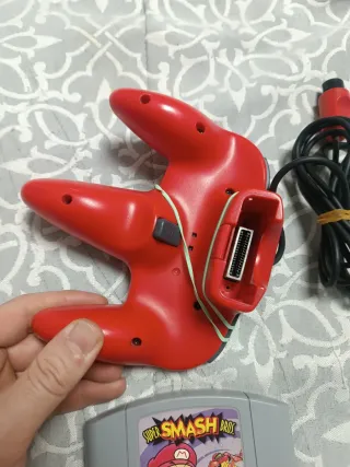 Mando y Juego Super Smash Bros. N64