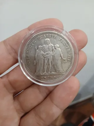 Moneda 5 Francos 1875