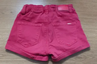 Pantalón corto vaquero niña talla 6.