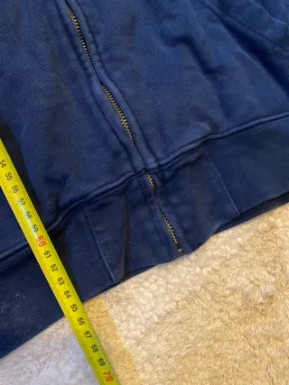 Sudadera Adidas con cremallera azul