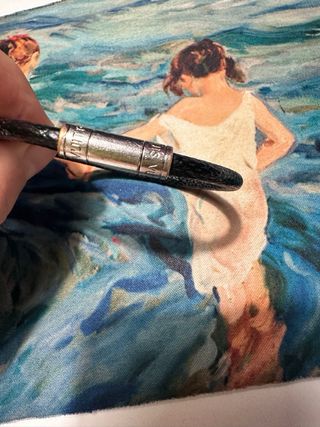 Pulsera Louis Vuitton Piel Negra y Plata