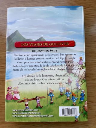 Libro Geronimo Stilton “LOS VIAJES DE GULLIVER”