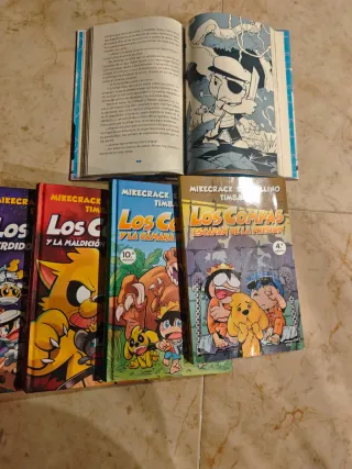 Libros del 1 al 7 de Mikecrak