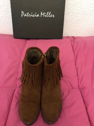 Botines Piel Patricia Miller Marrones