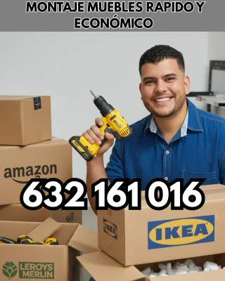 Montaggio di mobili professionale ed economico a Madrid
