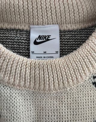 Jersey Stussy x Nike Beige/Negro