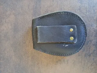 Cartuchera cuero con esposas Guardia Civil