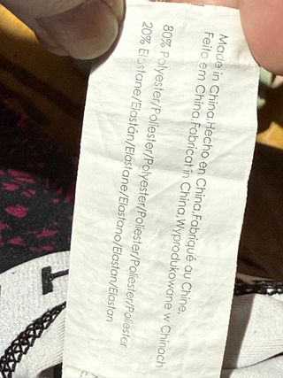 Leggings deportivos Decimas estampado