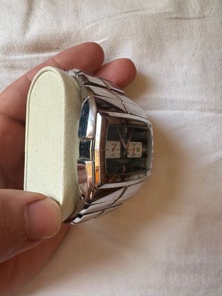 Reloj Festina Cronógrafo Negro y Plateado