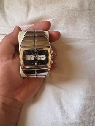 Reloj Festina Cronógrafo Negro y Plateado