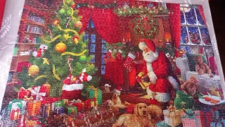 Puzzle Calendario Adviento Navideño 1000 Piezas