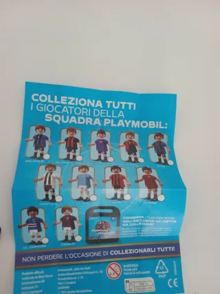 Playmobil Giocatori Calcio