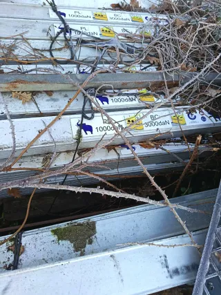 Barras semirremolque doble piso