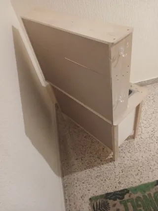 Cocinita de madera con accesorios