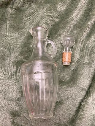 Vinagrera/Aceitera Antigua Vidrio