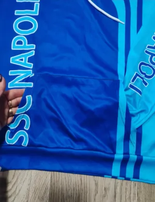 Felpa SSC Napoli Azzurra Calcio size M