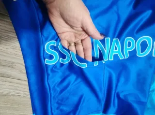 Felpa SSC Napoli Azzurra Calcio size M