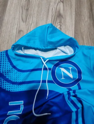 Felpa SSC Napoli Azzurra Calcio size M