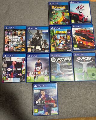 PS4 Slim Gris 500GB + 11 Juegos y dos mandos