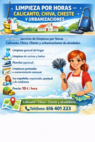 Limpieza a domicilio